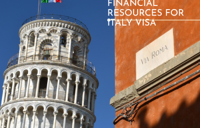 Proof of Financial Resources for Italy Visa