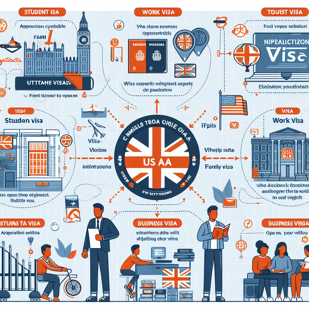 Understanding the  different types of visas available UK