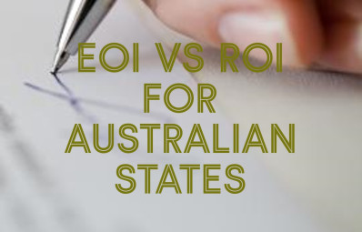 Expression of Interest (EOI) vs Registeration of Interest (ROI)  for Australian States.