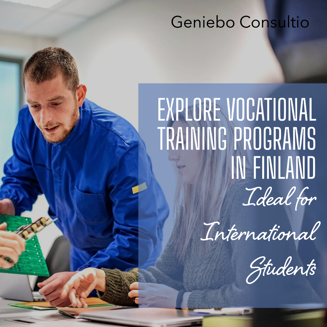 Finland  vocational training programs for international students.
