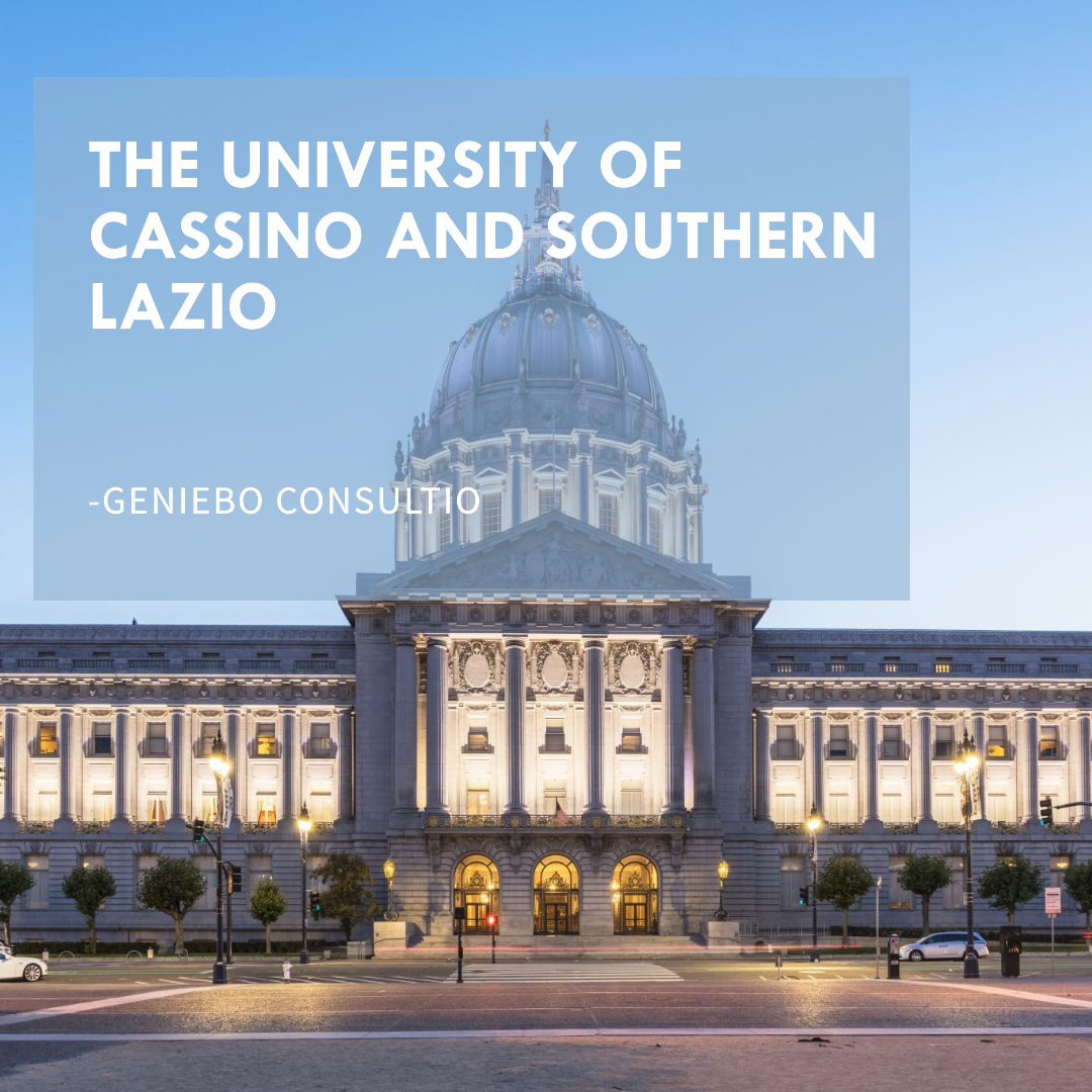 The University of Cassino and Southern Lazio